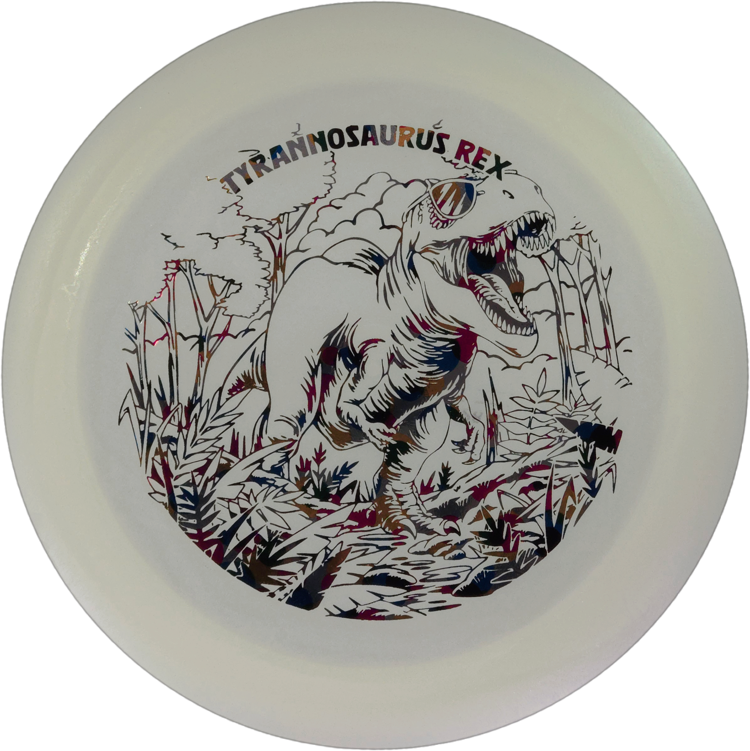 Dino Discs Tyrannosaurus Rex - Glow Lightweight Distance Driver