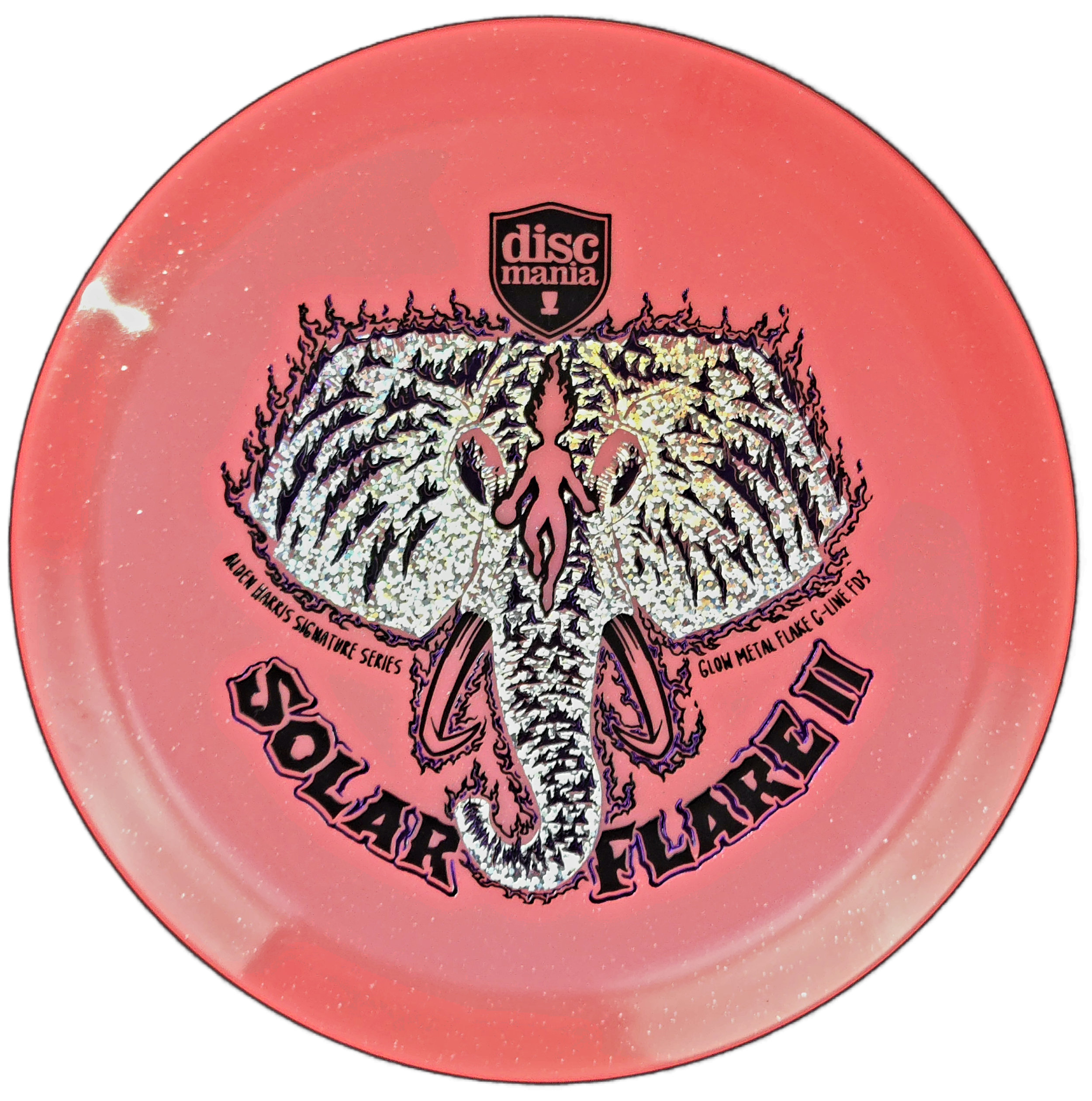 Discmania FD3 - Solar Flare 2 - Alden Harris Signature Series Glow Metal Flake C-Line