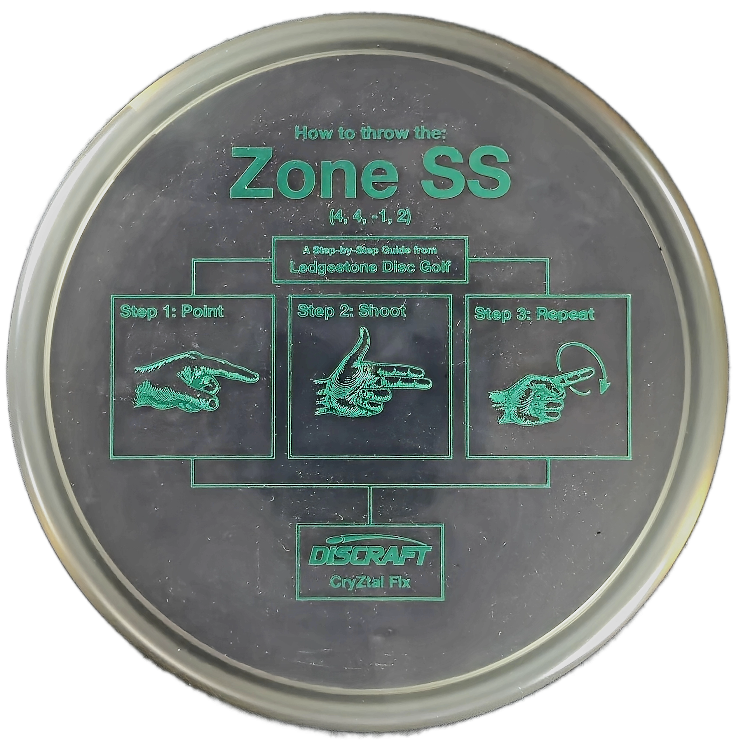 Discraft Zone SS – CryZtal FLX (Ledgestone 2026)