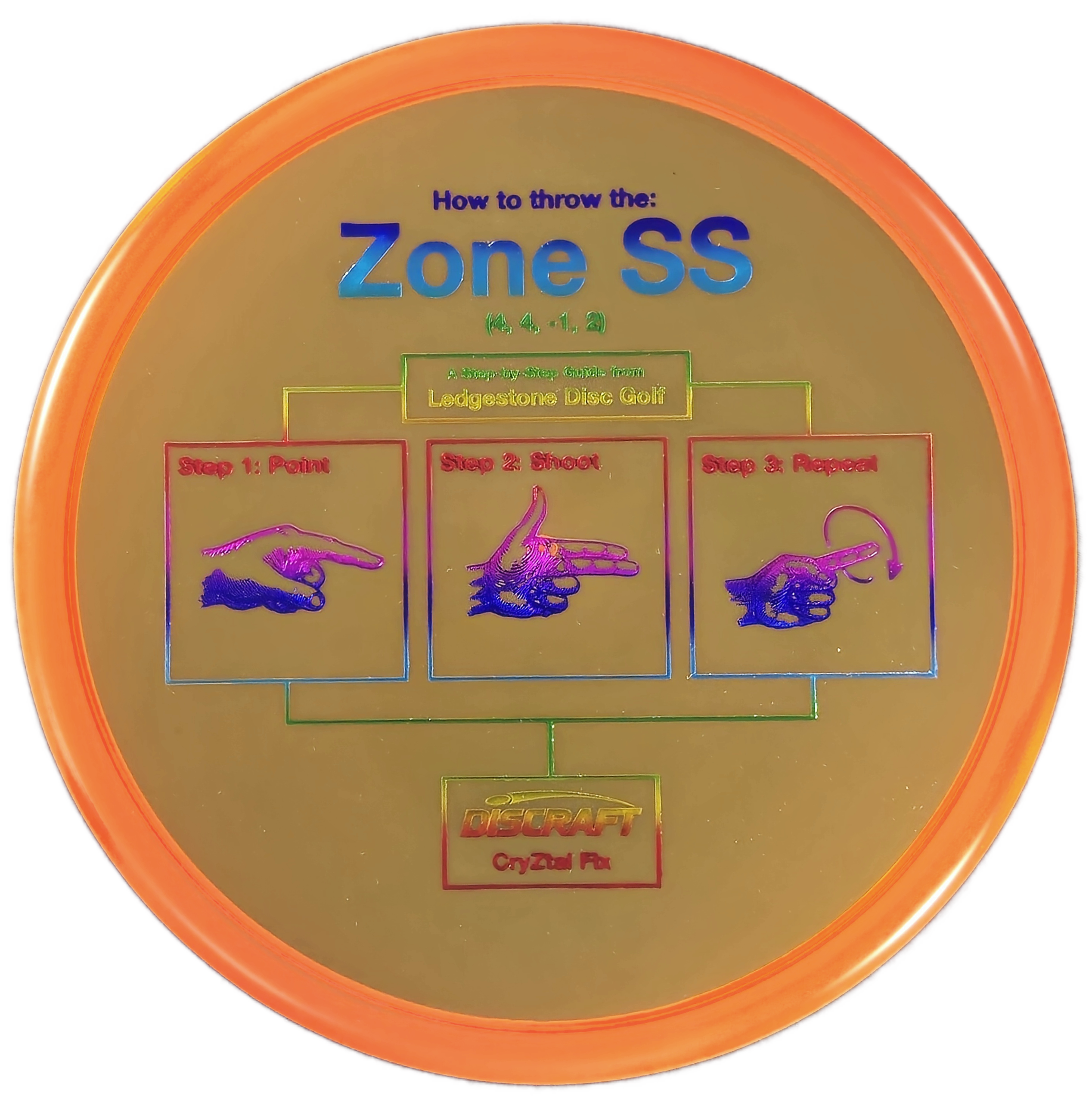Discraft Zone SS – CryZtal FLX (Ledgestone 2026)