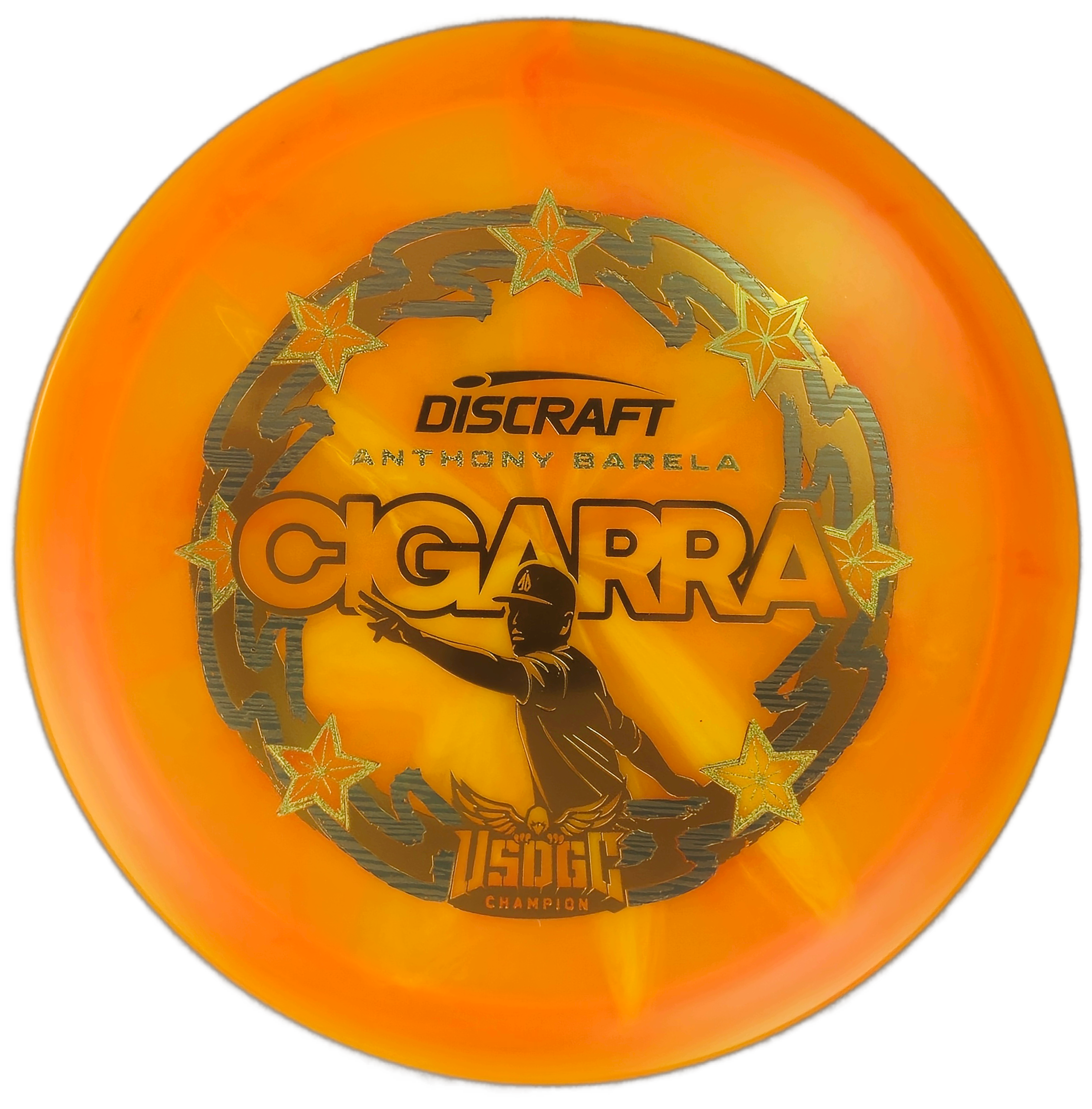 Discraft Cigarra – Z Swirl (Anthony Barela USDGC Triple Foil Edition)