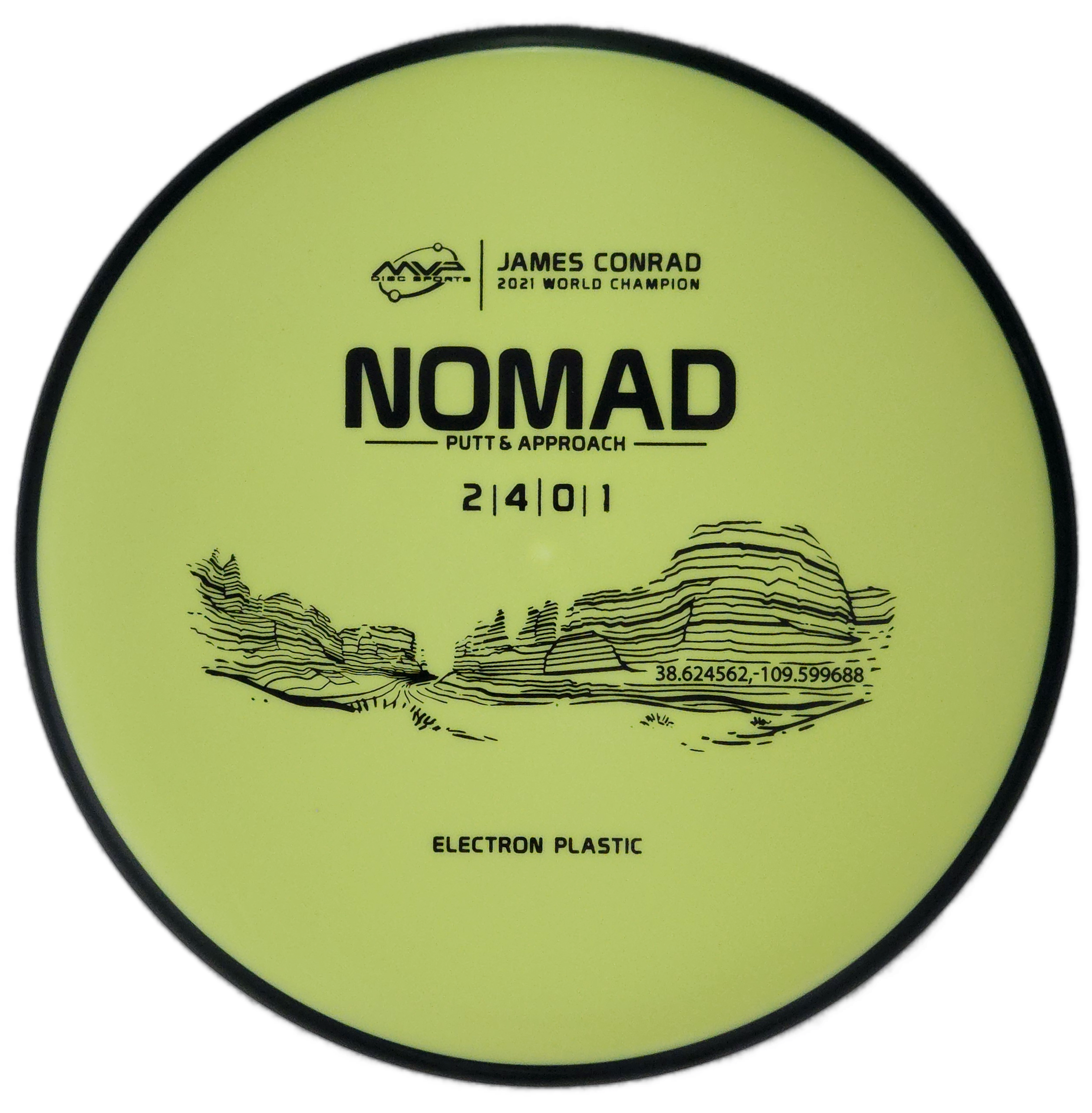 MVP Nomad - Putt & Approach Disc | James Conrad
