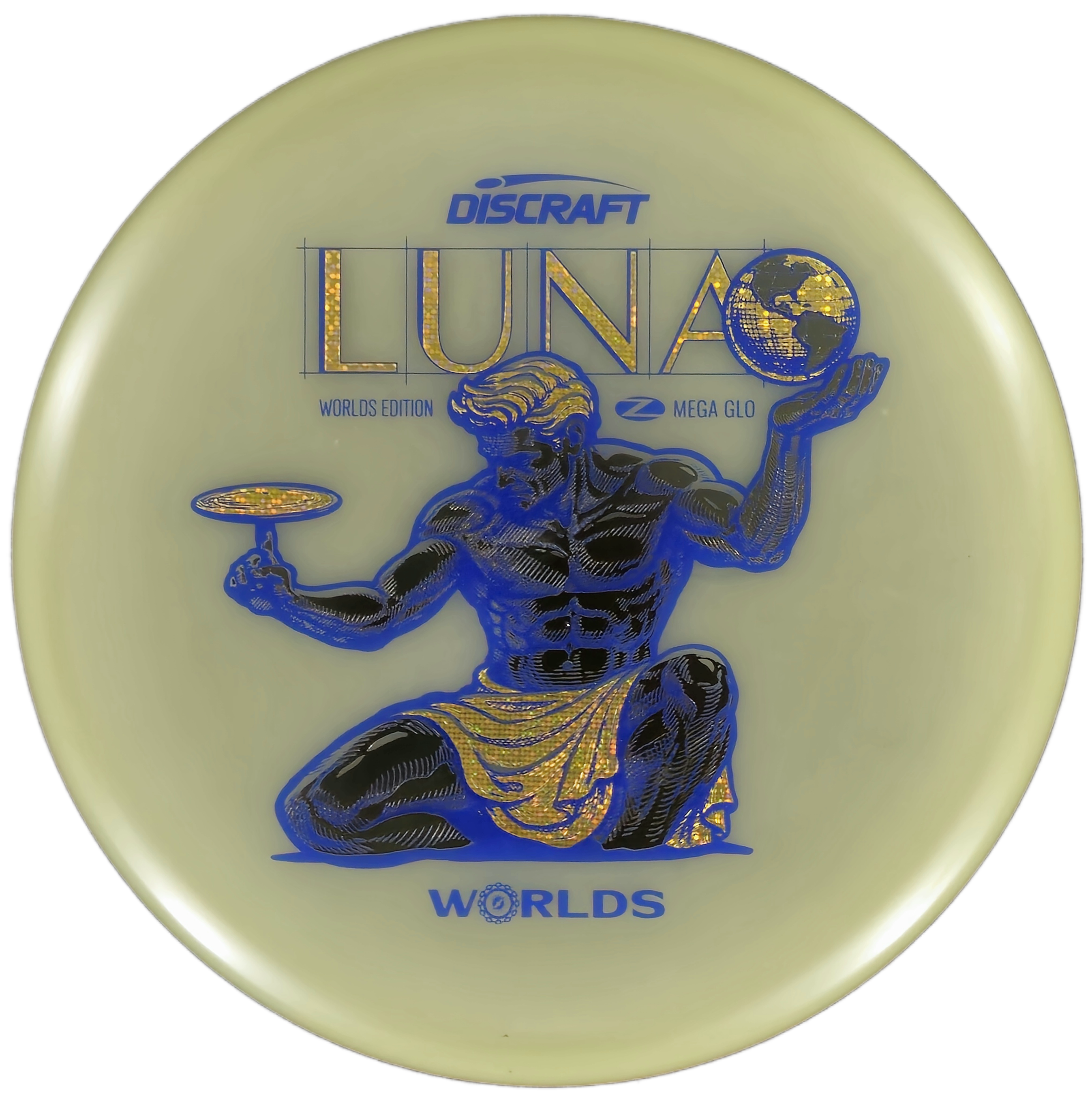 Discraft Luna – Mega Glo (“Spirit of Detroit” 2026 Worlds Edition)