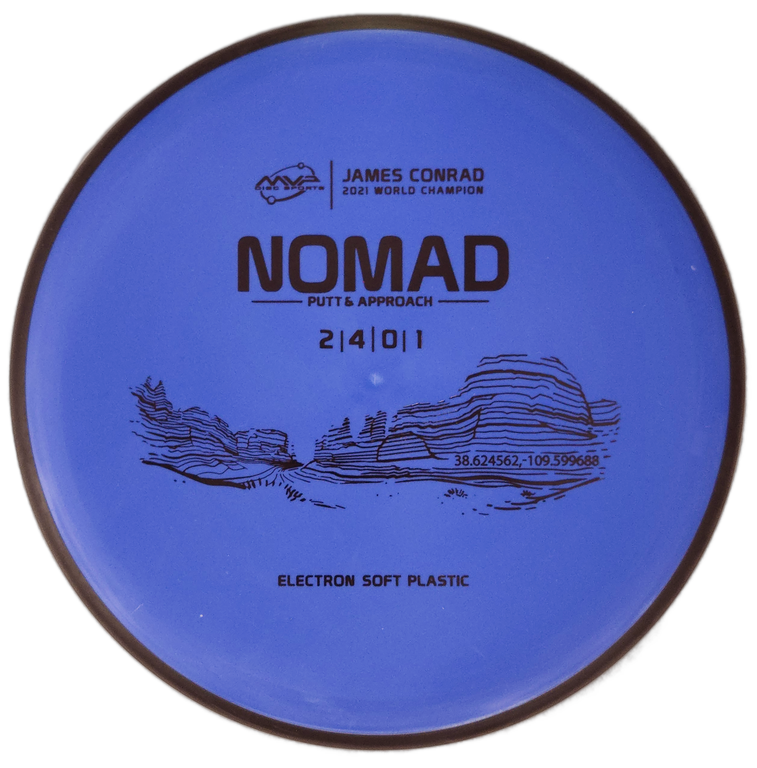 MVP Nomad - Putt & Approach Disc | James Conrad