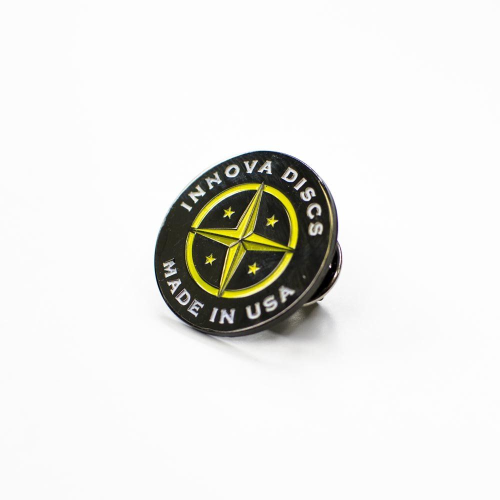 Innova Proto Star Lapel Pin – 1″ Enamel Disc Golf Accessory
