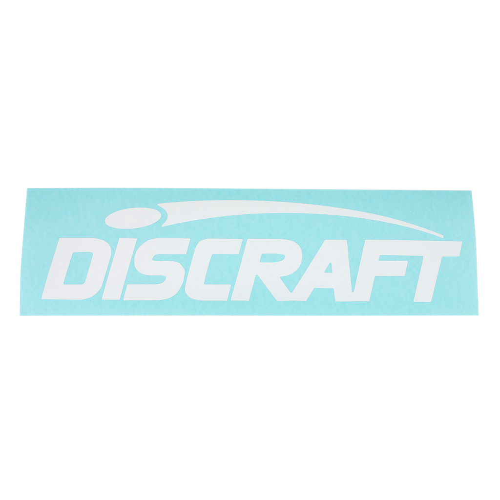 Discraft Logo Vinyl Sticker – 8″ Die Cut Decal