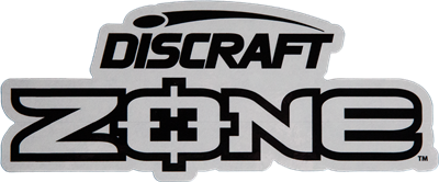 Discraft Zone Clear Vinyl Sticker – 7.5″ Transparent Decal