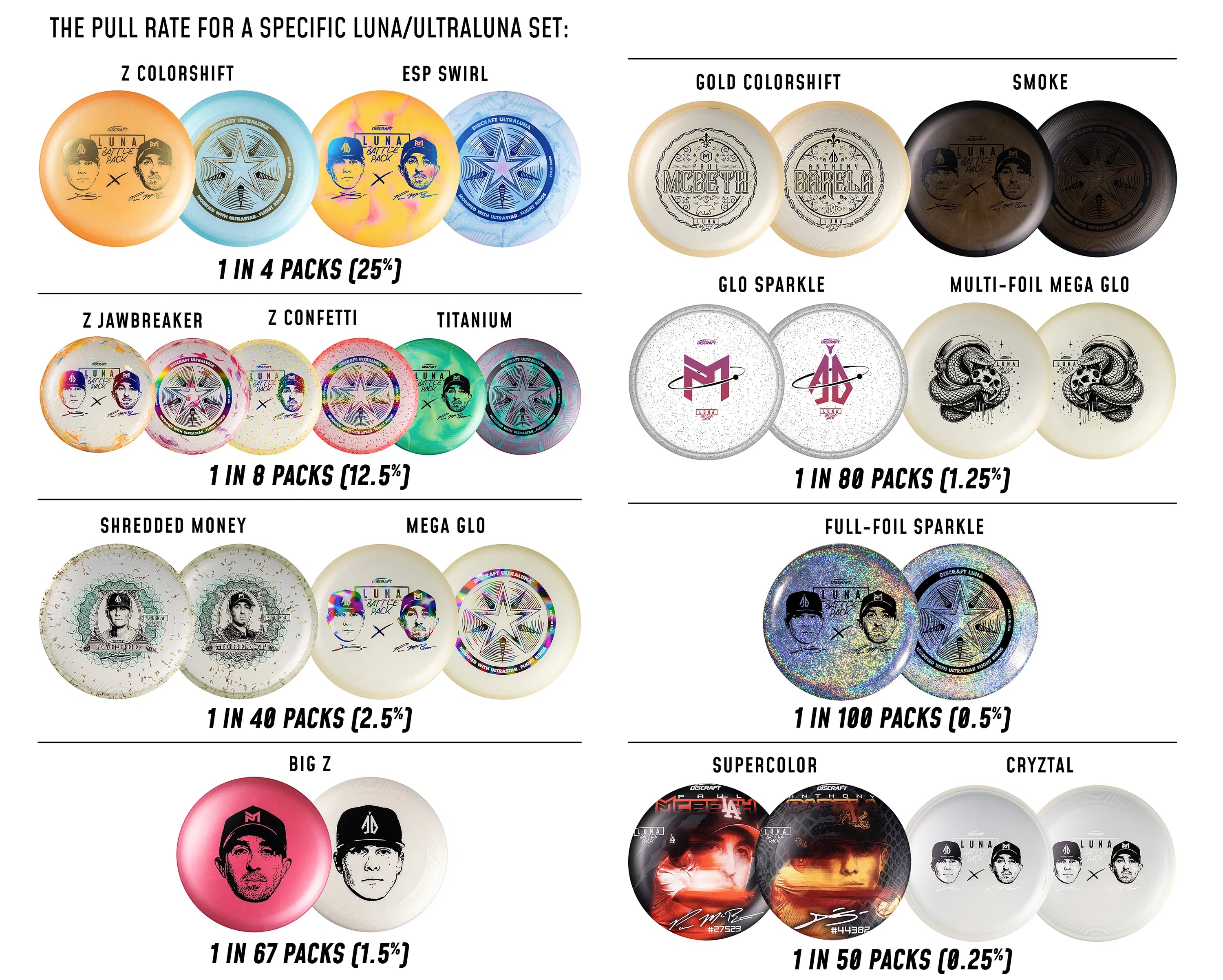 Discraft Luna Battle Pack