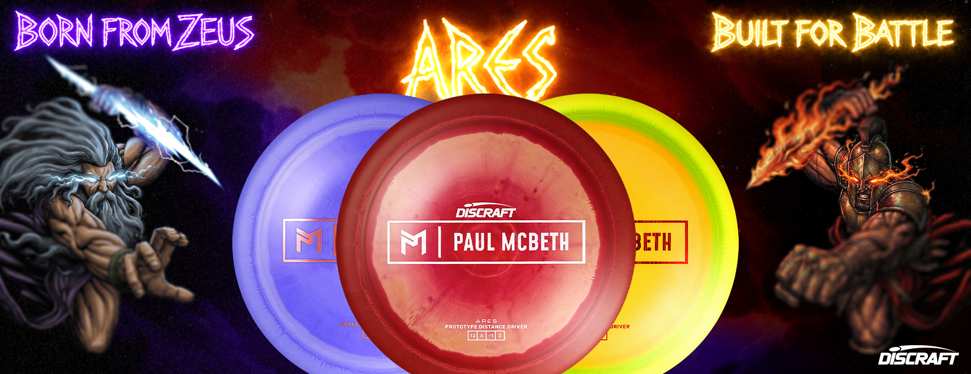 Discraft Ares – Prototype (Paul McBeth)