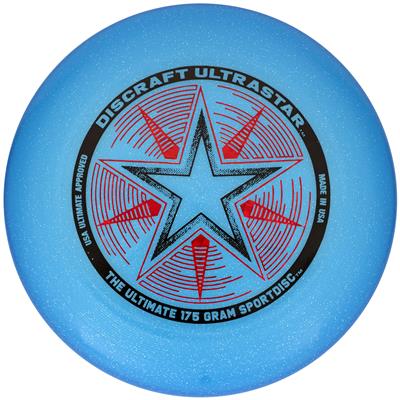 Discraft UltraStar – 175g Blue Sparkle Ultimate Disc
