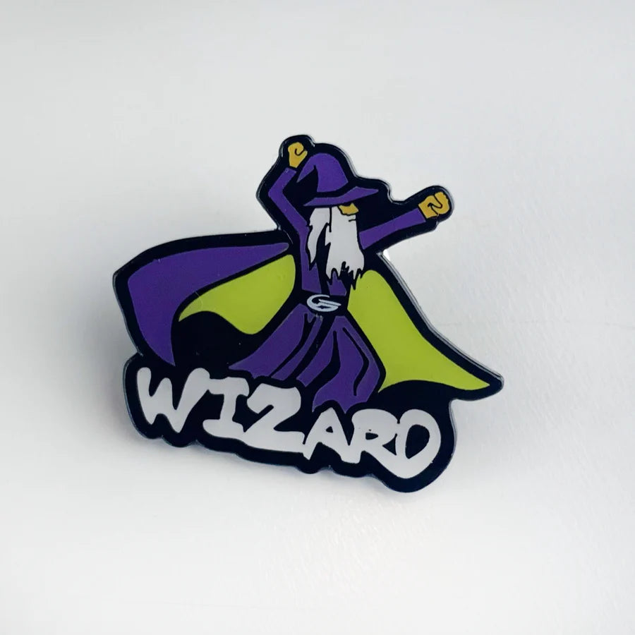 Gateway Wizard Hat Pin – 1.25″ Enamel Disc Golf Accessory